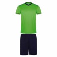 CONJUNTO ROLY UNITED VERDE FLÚOR/AZUL MARINO