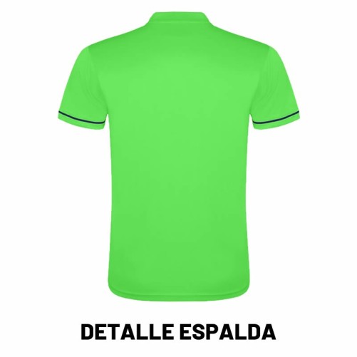 CONJUNTO ROLY UNITED VERDE FLÚOR/AZUL MARINO