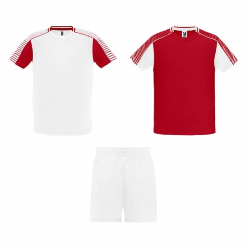 CONJUNTO 2 CAMISETAS Y PANTALÓN ROLY JUVE BLANCO/ROJO