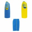 CONJUNTO 2 CAMISETAS Y PANTALÓN ROLY JUVE AZUL ROYAL/AMARILLO