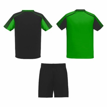 CONJUNTO 2 CAMISETAS Y PANTALÓN ROLY JUVE NEGRO/VERDE