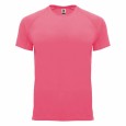 CAMISETA BÁSICA ROLY BAHRAIN ROSA LADY FLÚOR