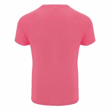 CAMISETA BÁSICA ROLY BAHRAIN ROSA LADY FLÚOR
