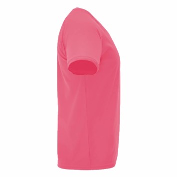 CAMISETA BÁSICA ROLY BAHRAIN ROSA LADY FLÚOR