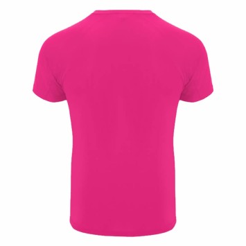 CAMISETA BÁSICA ROLY BAHRAIN ROSA FLÚOR