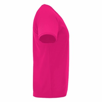 CAMISETA BÁSICA ROLY BAHRAIN ROSA FLÚOR