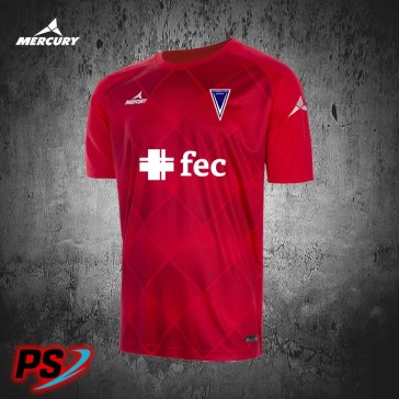 CAMISETA DE FÚTBOL DE JUEGO ROJA FEC ARAGÓN