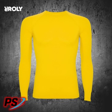 CAMISETA TÉRMICA ROLY PRIME AMARILLA