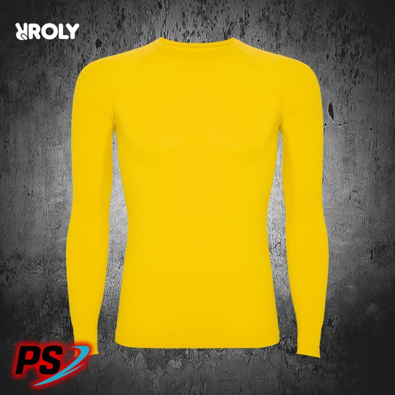 CAMISETA TÉRMICA ROLY PRIME AMARILLA