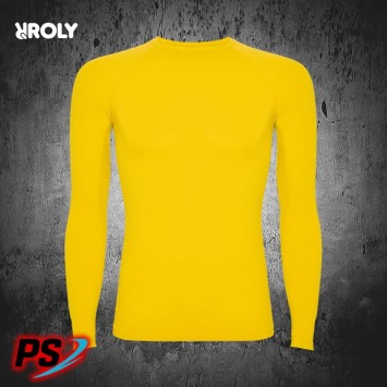 CAMISETA TÉRMICA ROLY PRIME AMARILLA
