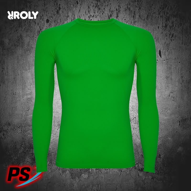 CAMISETA TÉRMICA ROLY PRIME VERDE