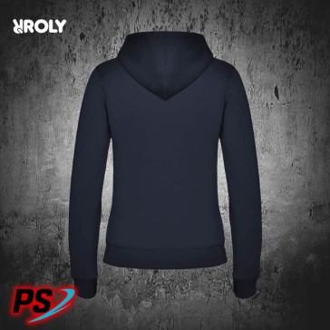 SUDADERA CON CAPUCHA DE MUJER ROLY VELETA AZUL MARINO