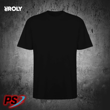 CAMISETA UNISEX OVERSIZE ROLY BULL NEGRO