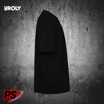 CAMISETA UNISEX OVERSIZE ROLY BULL NEGRO