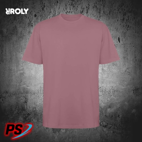 CAMISETA UNISEX OVERSIZE ROLY BULL ROJO PÁLIDO