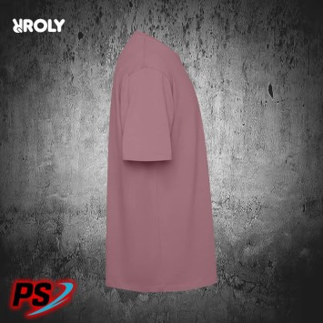 CAMISETA UNISEX OVERSIZE ROLY BULL ROJO PÁLIDO
