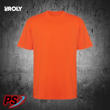 CAMISETA UNISEX OVERSIZE ROLY BULL NARANJA