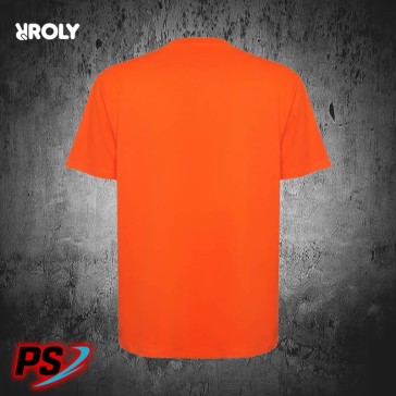 CAMISETA UNISEX OVERSIZE ROLY BULL NARANJA