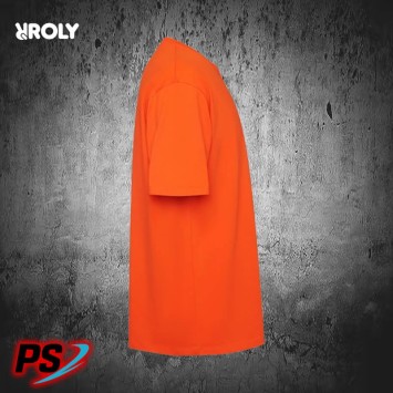 CAMISETA UNISEX OVERSIZE ROLY BULL NARANJA