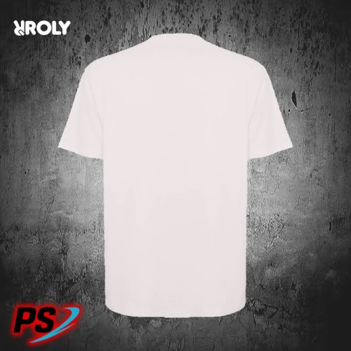 CAMISETA UNISEX OVERSIZE ROLY BULL BLANCO VINTAGE