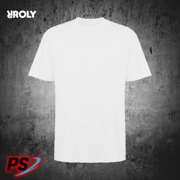 CAMISETA UNISEX OVERSIZE ROLY BULL BLANCO