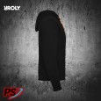 SUDADERA CON CAPUCHA ROLY FUJI NEGRO / NARANJA FLÚOR