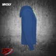 SUDADERA CON CAPUCHA ROLY FUJI AZUL ROYAL / AMARILLO FLÚOR