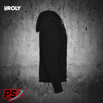 SUDADERA CON CAPUCHA ROLY FUJI NEGRO