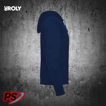 SUDADERA CON CAPUCHA ROLY FUJI AZUL MARINO