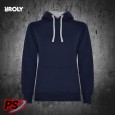 SUDADERA CON CAPUCHA ROLY URBAN WOMAN AZUL MARINO / GRIS VIGORÉ