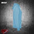 SUDADERA CON CAPUCHA ROLY URBAN WOMAN AZUL CELESTE / BLANCO