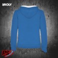 SUDADERA CON CAPUCHA ROLY URBAN WOMAN AZUL ROYAL / BLANCO