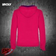SUDADERA CON CAPUCHA ROLY URBAN WOMAN ROSETÓN / PÚRPURA