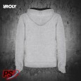 SUDADERA CON CAPUCHA ROLY URBAN WOMAN GRIS VIGORÉ / NEGRO