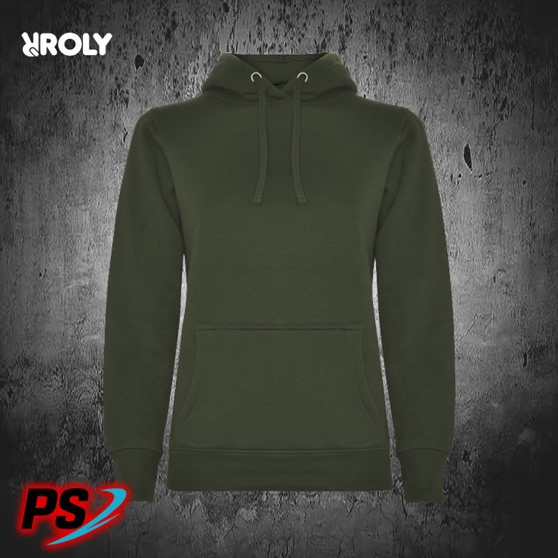 SUDADERA CON CAPUCHA ROLY URBAN WOMAN VERDE AVENTURA