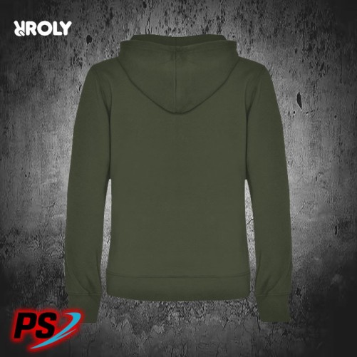 SUDADERA CON CAPUCHA ROLY URBAN WOMAN VERDE AVENTURA