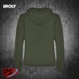 SUDADERA CON CAPUCHA ROLY URBAN WOMAN VERDE AVENTURA