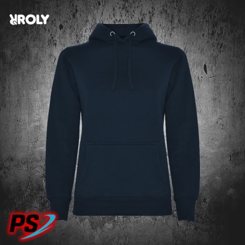 SUDADERA CON CAPUCHA ROLY URBAN WOMAN AZUL MARINO