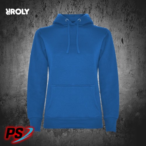 SUDADERA CON CAPUCHA ROLY URBAN WOMAN AZUL ROYAL