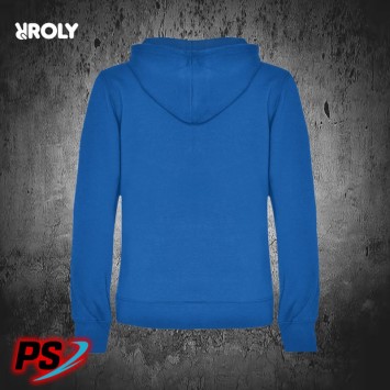 SUDADERA CON CAPUCHA ROLY URBAN WOMAN AZUL ROYAL