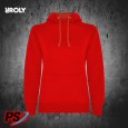 SUDADERA CON CAPUCHA ROLY URBAN WOMAN ROJO