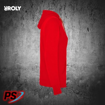 SUDADERA CON CAPUCHA ROLY URBAN WOMAN ROJO