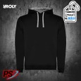 SUDADERA CON CAPUCHA ROLY URBAN NEGRO / GRIS VIGORÉ SUDADERA CON CAPUCHA ROLY URBAN NEGRO / GRIS VIGORÉ