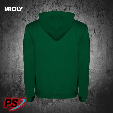 SUDADERA CON CAPUCHA ROLY URBAN VERDE BOTELLA / GRIS VIGORÉ