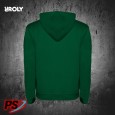 SUDADERA CON CAPUCHA ROLY URBAN VERDE BOTELLA / GRIS VIGORÉ