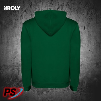 SUDADERA CON CAPUCHA ROLY URBAN VERDE BOTELLA / GRIS VIGORÉ