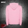 SUDADERA CON CAPUCHA ROLY URBAN ROSA CLARO / GRIS VIGORÉ