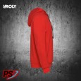 SUDADERA CON CAPUCHA ROLY URBAN ROJO/ NEGRO