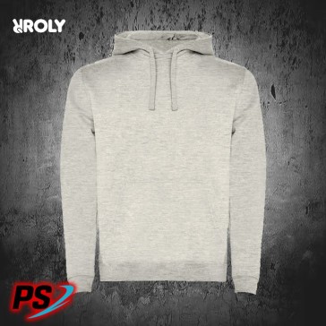 SUDADERA CON CAPUCHA ROLY URBAN BLANCO CENIZA VIGORÉ