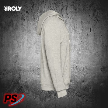 SUDADERA CON CAPUCHA ROLY URBAN BLANCO CENIZA VIGORÉ